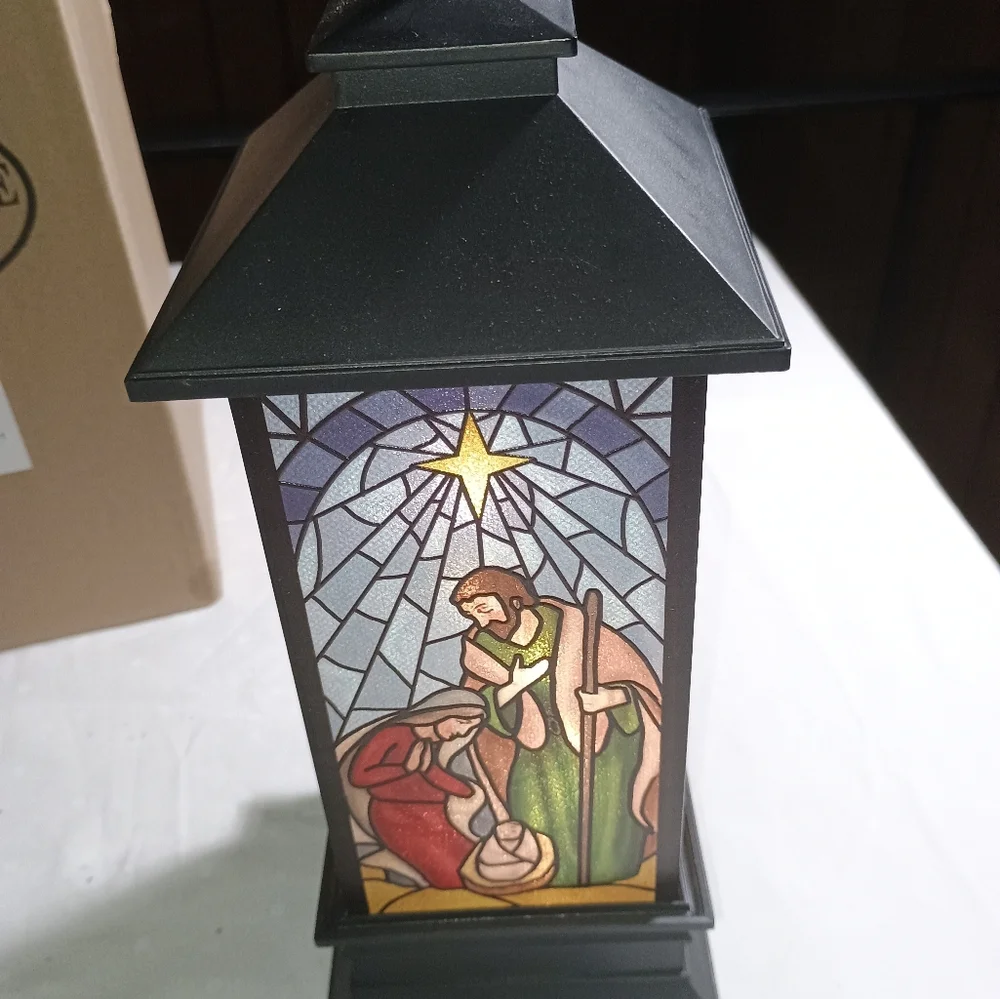 CBD Gift & Home Nativity LED Lantern Christian Books Exclusive Design